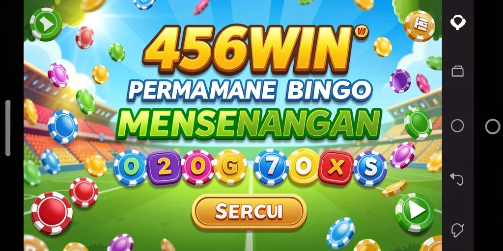 Tampilan gameplay Bingo yang mengasyikkan di 456WIN.