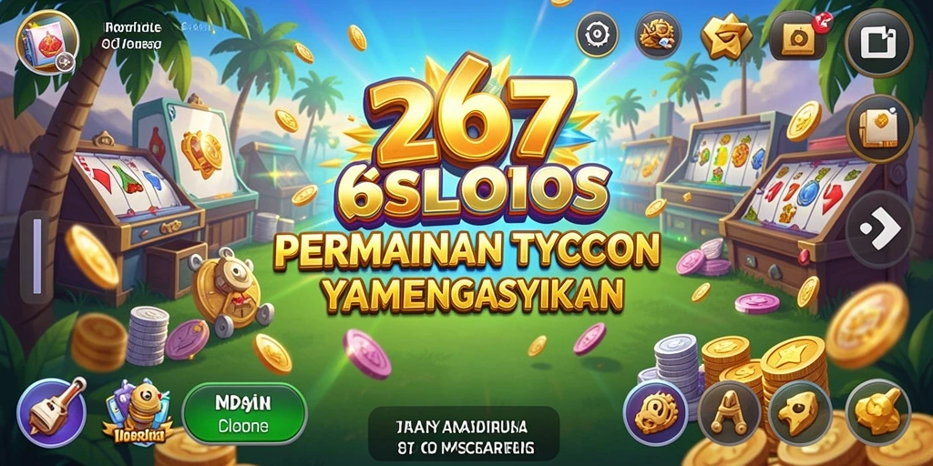 Tampilan utama gameplay 7276SLOTS dengan mesin slot yang menawan.