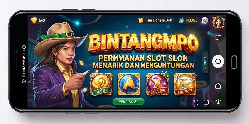 Tampilan screenshot BINTANGMPO yang menunjukkan gameplay slot yang mengesankan.