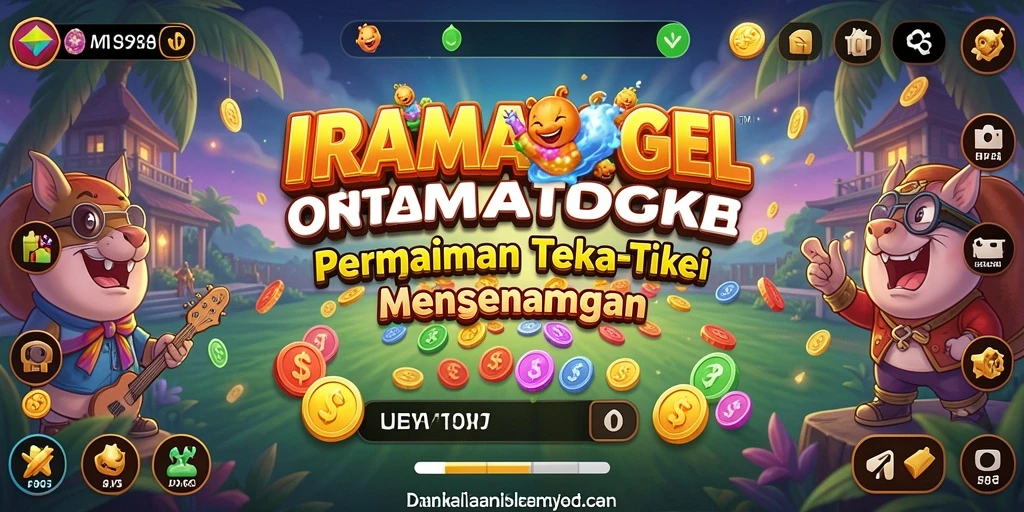 Tampilan gameplay IRAMATOGEL yang menarik dan menantang.
