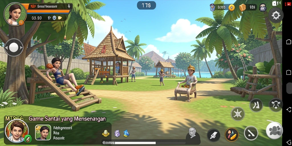 Tampilan gameplay seru dan menawan dari MT966