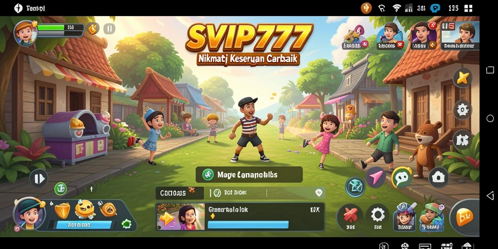 Tampilan gameplay SVIP777 yang seru dan penuh warna.
